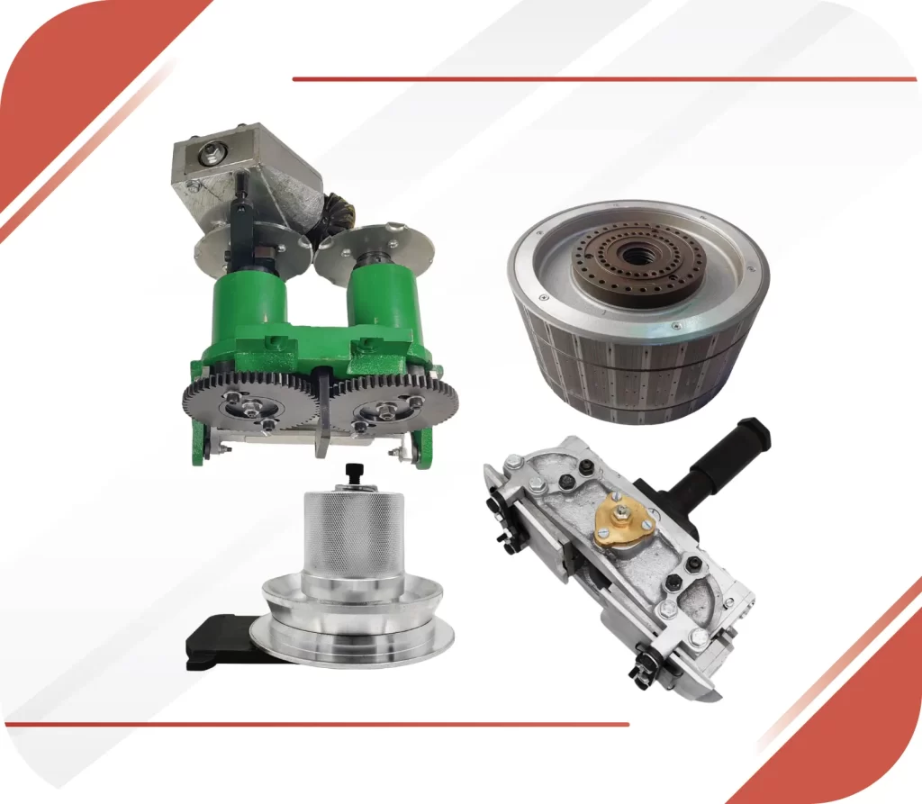 Ersatzteile für Zigarettenmaschinen