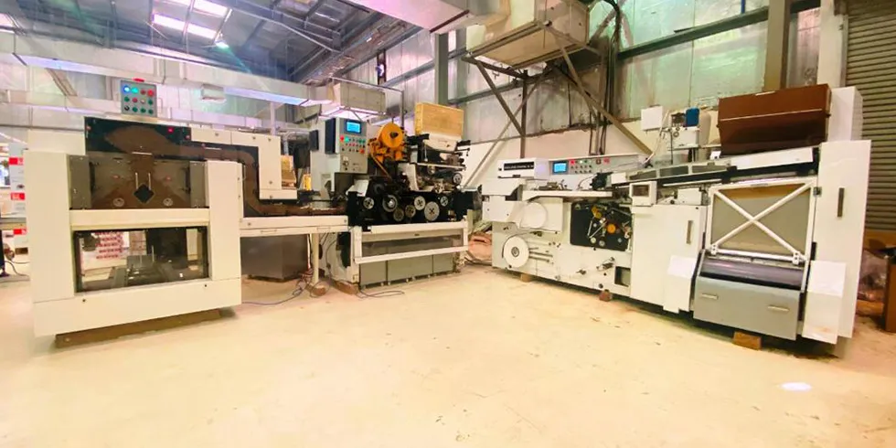 Molins Mark-9.5 with Max S & Tray Filler – Zigarettenmaschine für die industrielle Fertigung