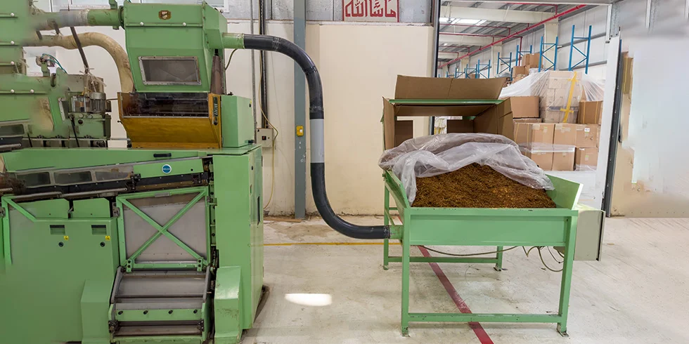 Tobacco Feeder – Tabakzuführung für die industrielle Fertigung